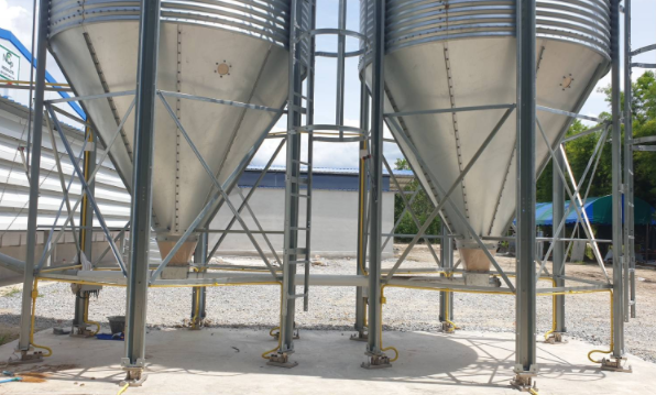 Silo weighing